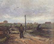 Vincent Van Gogh Outskirts of Paris (nn04) oil